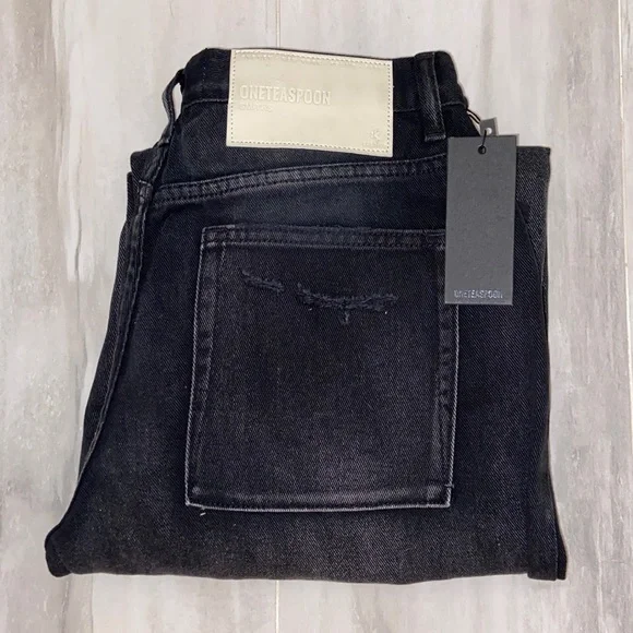 One Teaspoon Black Smiths Distressed Trouser, 100% Cotton, 27x31, NWT, $170 MSRP - Picture 4 of 14